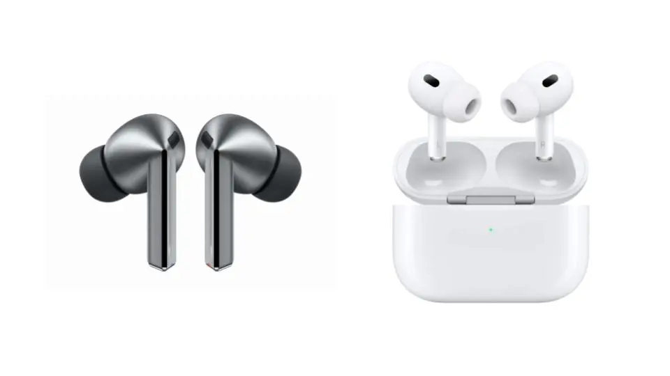 New Galaxy Buds3 compared to AirPods Pro